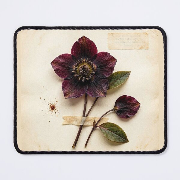 Item preview, Midnight Herbarium III – Black Hellebore designed and sold by Roberta Calabrese.