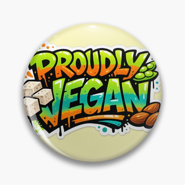 Item preview, Proudly Vegan designed and sold by DesignPrePress.