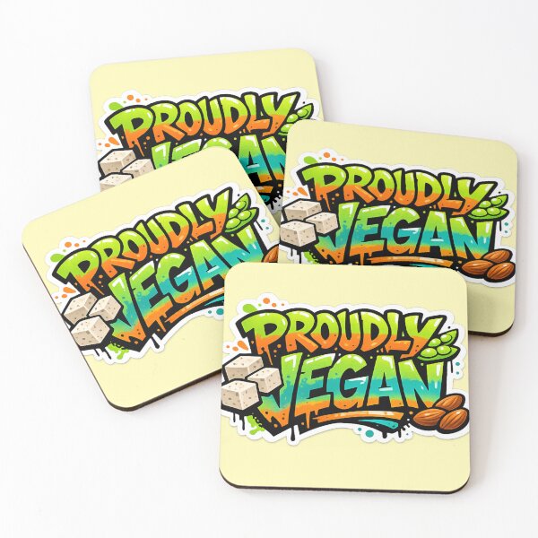 Item preview, Proudly Vegan designed and sold by DesignPrePress.