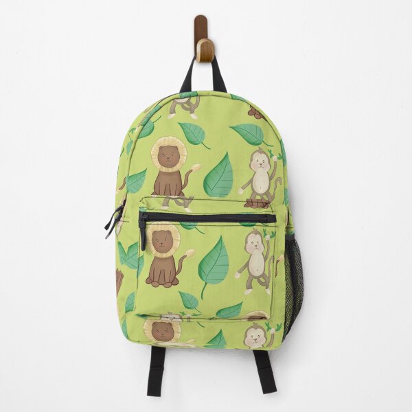 Item preview, Monkey and lion jungle art designed and sold by Crystalseahorse.
