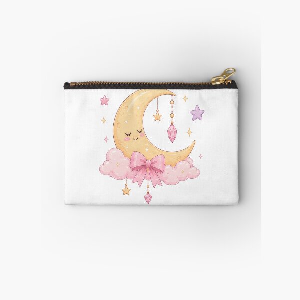 Item preview, Celestial Moon | Pastel Pink Purple Crystal Magic designed and sold by StrawberryStudio.