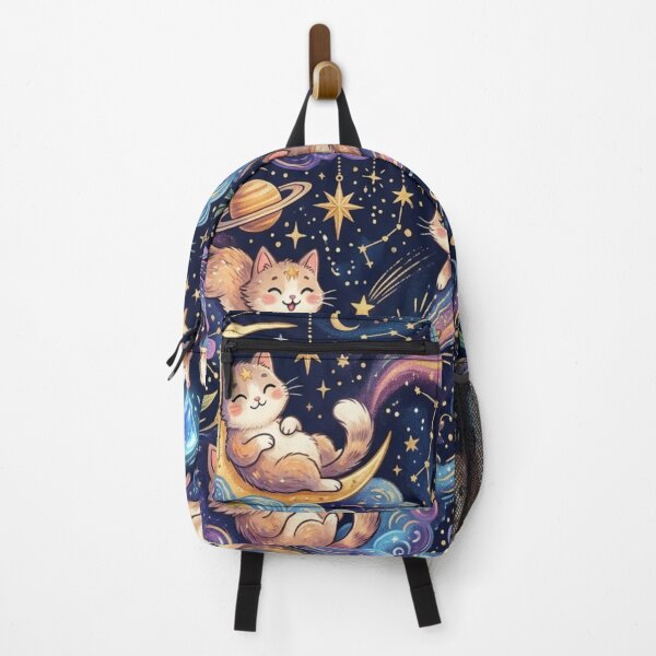 Item preview, Cosmic Cats and Starry Dreams Pattern designed and sold by Iampoji.
