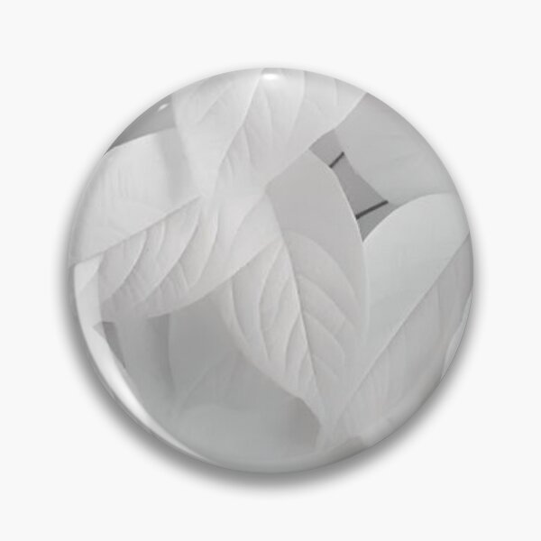 Item preview, Minimalist White Leaves Abstract Botanical Pattern designed and sold by LYAN-STORE.