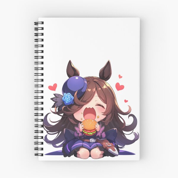 Artikelvorschau, Reisdusche Uma Musume Pretty Derby Chibi Kawaii Burgerliebendes Anime-Mädchen entworfen und verkauft von earlobejerk.