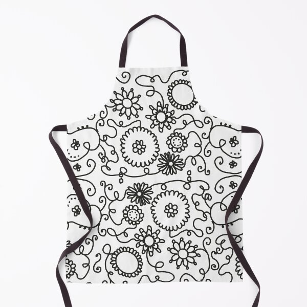 Item preview, Black Floral Pattern designed and sold by Ailiida.