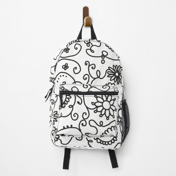 Item preview, Black Floral Pattern designed and sold by Ailiida.