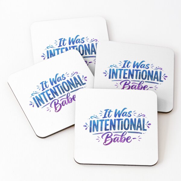 Item preview, It Was Intentional, Babe designed and sold by ArtTitian.
