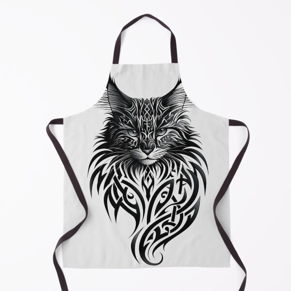 Item preview, Norwegian Forest Cat Runes designed and sold by aghnadarragh.