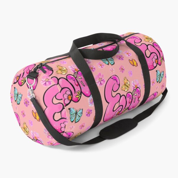 Item preview, Eva name with flowers - pink floral butterfly aesthetic designed and sold by Artonmytee.