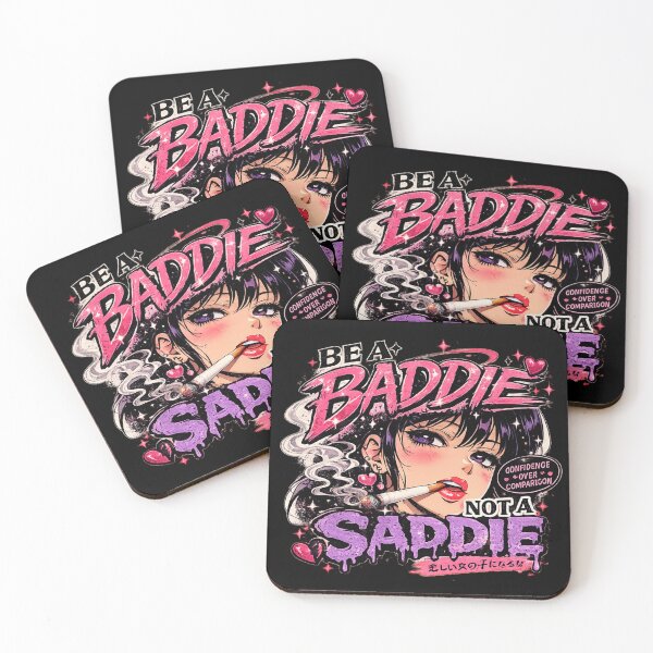 Item preview, Be A Baddie Not A Saddie designed and sold by jeehh.