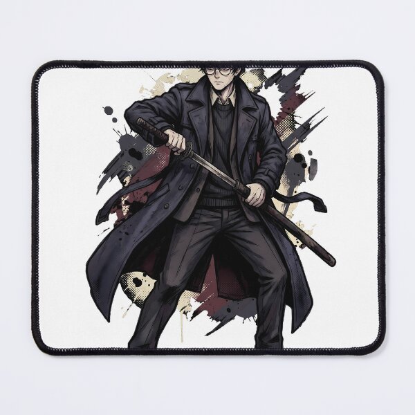Item preview, Limbus Company Yi Sang Battle Stance Anime Gaming Graphic Tee designed and sold by Senpaiwaves.