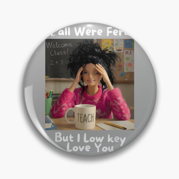 Item preview, Funny Teacher Shirt Yall were Feral But I Lowkey Love You designed and sold by KathieFaugh.