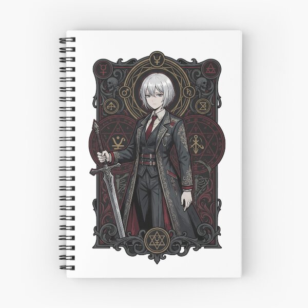 Item preview, Limbus Company Faust Gothic Emblem Anime Gaming Tee designed and sold by Senpaiwaves.