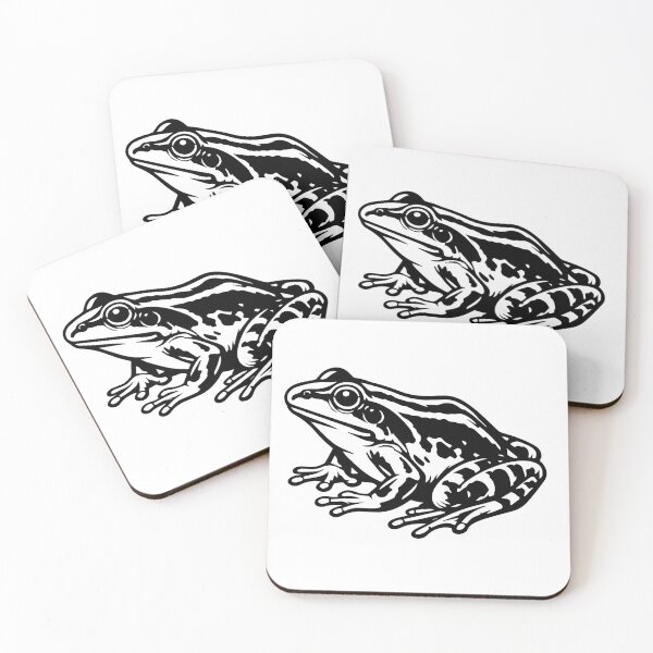 Item preview, Simple Retro Frog with Naturalist Wetland Vibes designed and sold by Analog Aura .