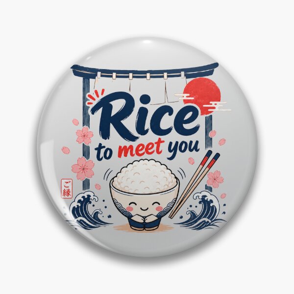 Item preview, rice to meet you designed and sold by T-paw.