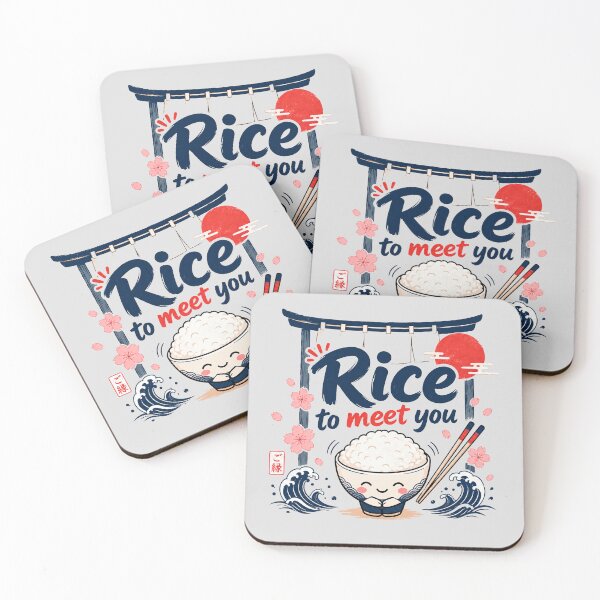 Item preview, rice to meet you designed and sold by T-paw.