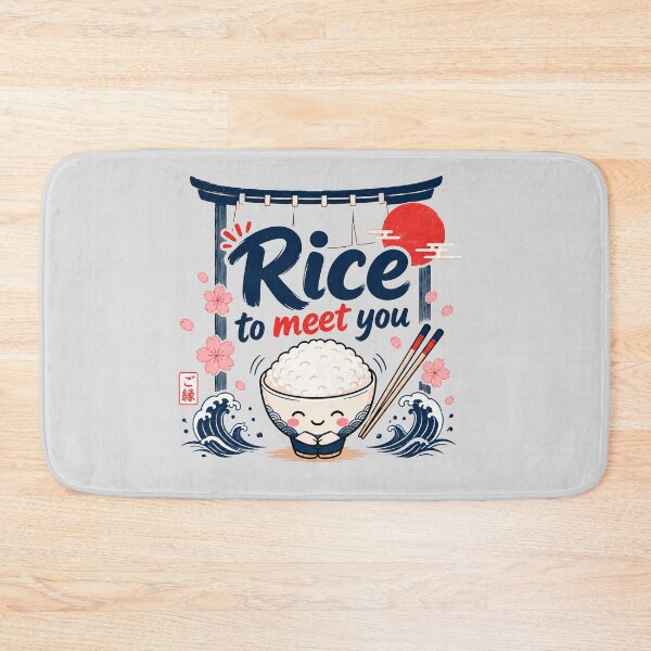 Item preview, rice to meet you designed and sold by T-paw.