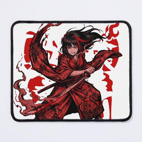 Item preview, Limbus Company Ryoshu Red Ink Slash Anime Gaming Tee designed and sold by Senpaiwaves.