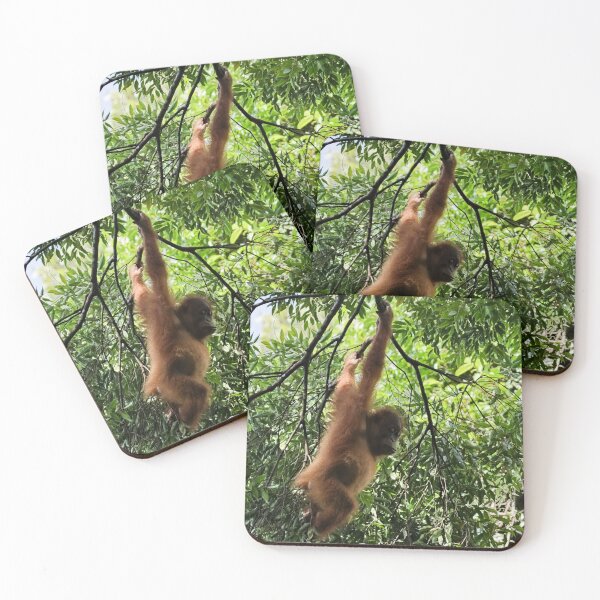 Item preview, Agile orangutan in the heart of the canopy designed and sold by franck380.