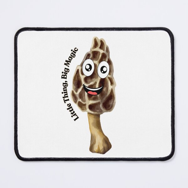 Item preview, Little Thing Big Magic Morel Mushroom Sticker | Forest Fungi Aesthetic designed and sold by Pandey14.