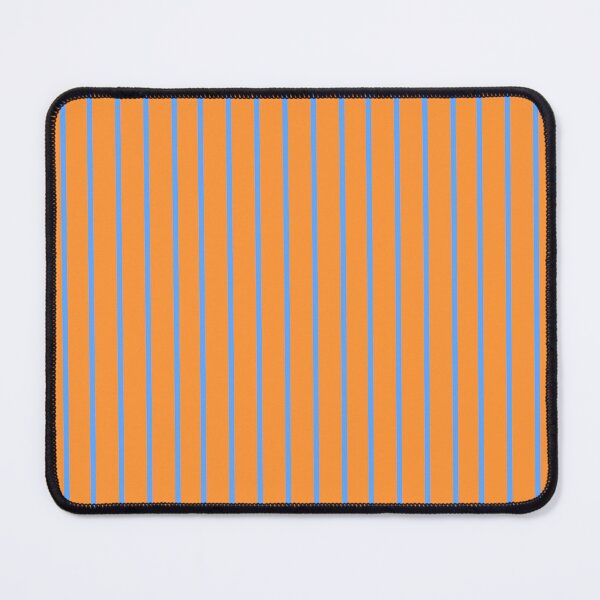 Item preview, Orange with Blue Stripes Pattern designed and sold by OneThreeSix.