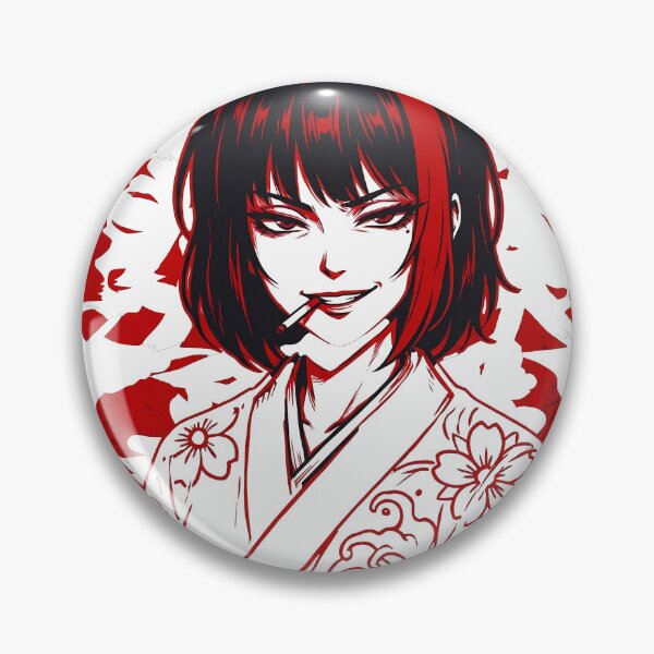 Item preview, Limbus Company Ryoshu Cigarette Portrait Anime Gaming Tee designed and sold by Senpaiwaves.