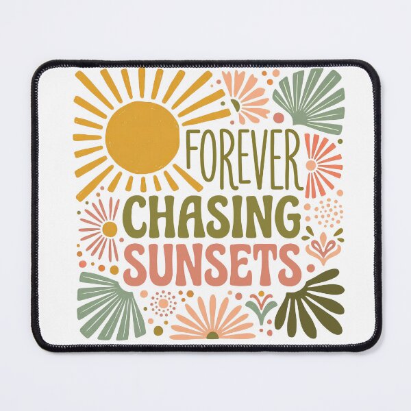 Item preview, Forever chasing sunsets designed and sold by Tiny-Love ⭐⭐⭐⭐⭐.