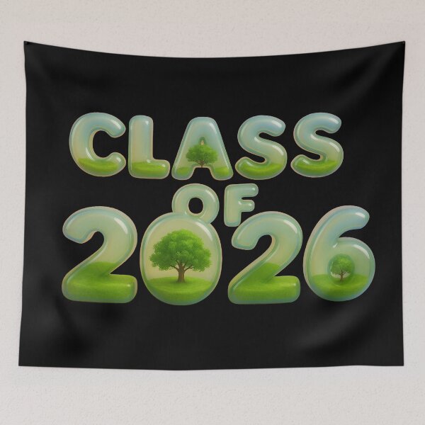 Item preview, Class of 2026 Nature Bubble designed and sold by Khadigadesings.