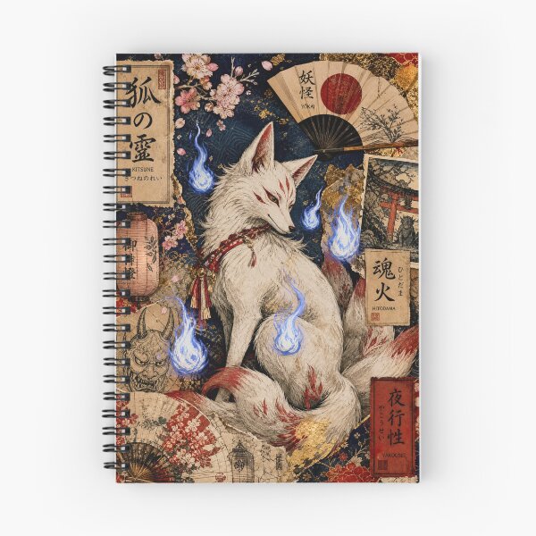 Item preview, Kitsune's Enigma: Spirits of Japanese Folklore designed and sold by DarVibe Designs.