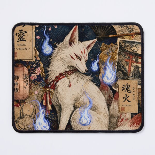 Item preview, Kitsune's Enigma: Spirits of Japanese Folklore designed and sold by DarVibe Designs.
