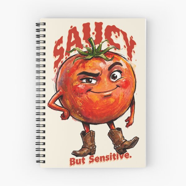 Item preview, Saucy But Sensitive Funny Tomato designed and sold by StillWildink.