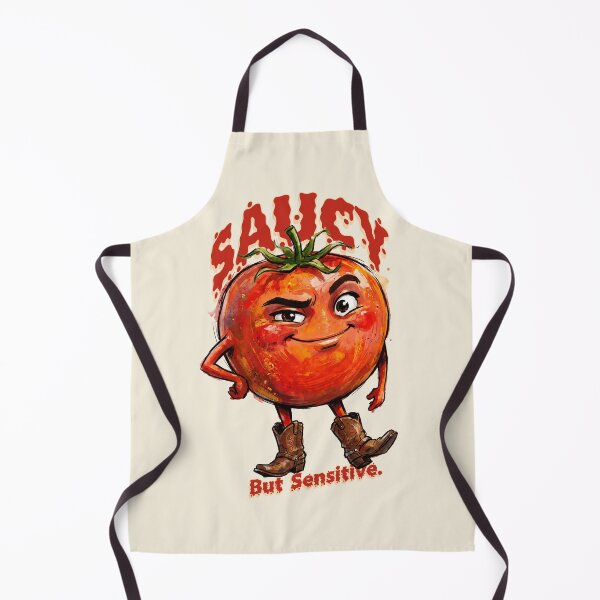 Item preview, Saucy But Sensitive Funny Tomato designed and sold by StillWildink.
