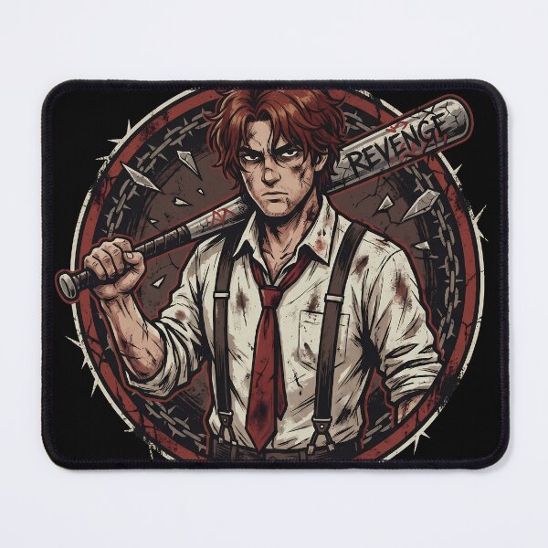 Item preview, Limbus Company Heathcliff Revenge Emblem Anime Gaming Tee designed and sold by Senpaiwaves.