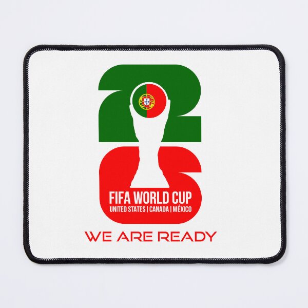 Item preview, Portugal World Cup 2026 We Are Ready Trophy Sticker designed and sold by topprinting.