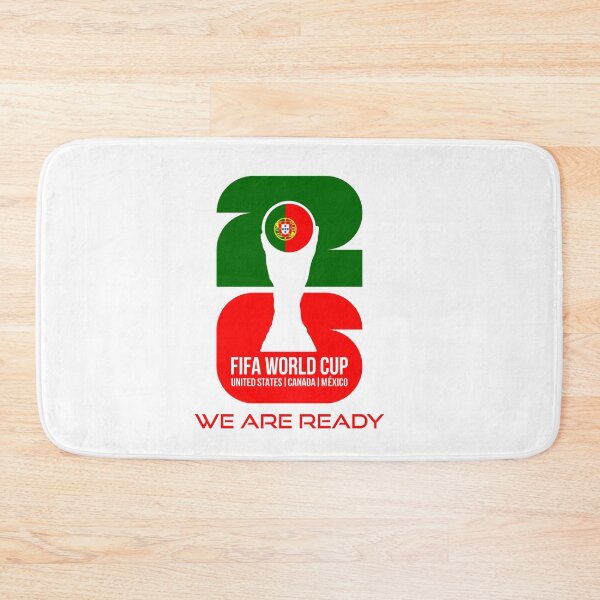 Item preview, Portugal World Cup 2026 We Are Ready Trophy Sticker designed and sold by topprinting.