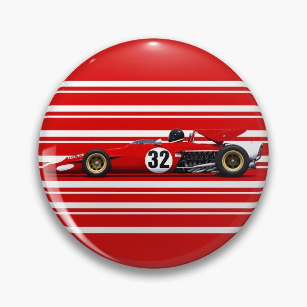 Item preview, Jacky Ickx Ferrari 312B Race Car designed and sold by PitWallArt.