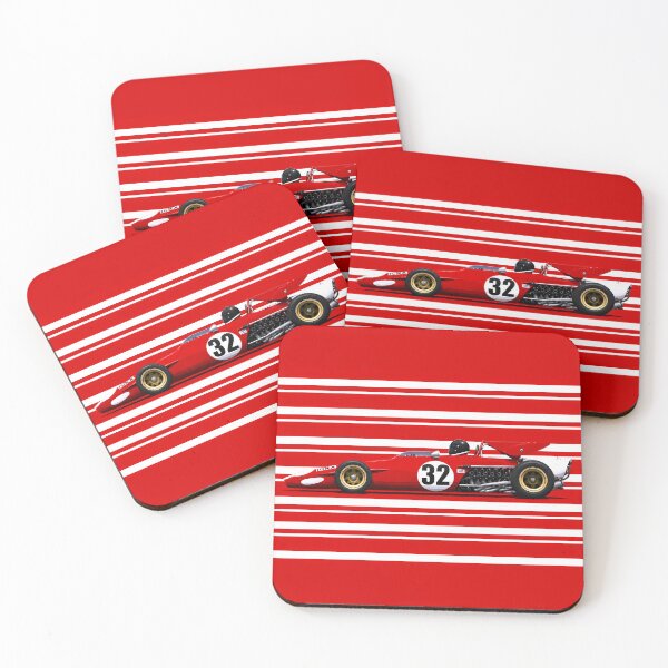 Item preview, Jacky Ickx Ferrari 312B Race Car designed and sold by PitWallArt.