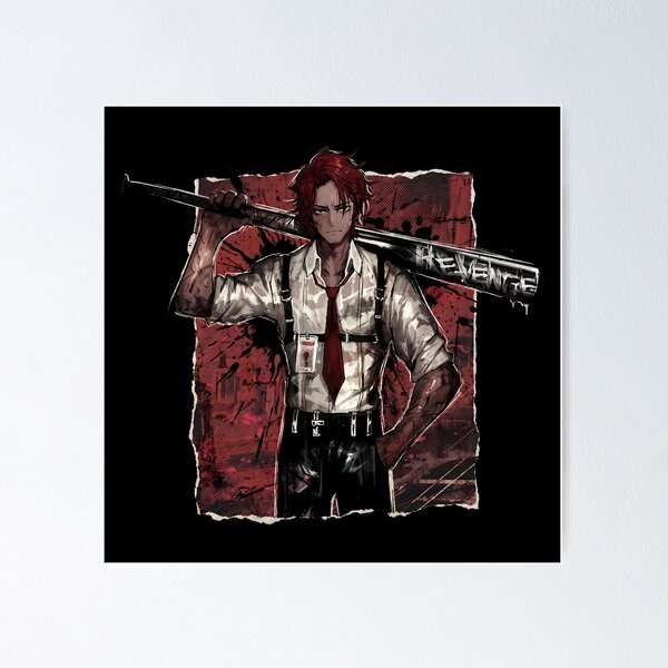 Item preview, Limbus Company Heathcliff Revenge Anime Gaming Tee designed and sold by Senpaiwaves.