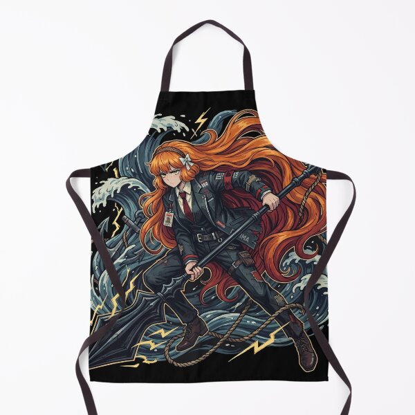 Item preview, Limbus Company Ishmael Harpoon Waves Anime Gaming Tee designed and sold by Senpaiwaves.