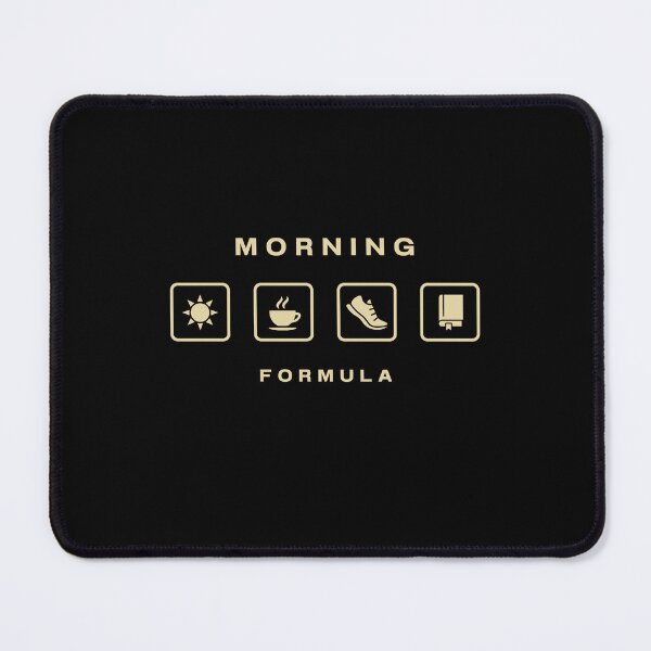 Item preview, Morning Formula | Wake Coffee Move Learn Minimalist Productivity Motivation Design designed and sold by Stillpath Co..
