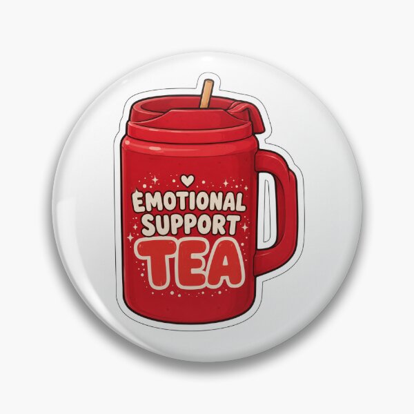 Item preview, Emotional Support Tea  designed and sold by 0-Shh-Graphics.