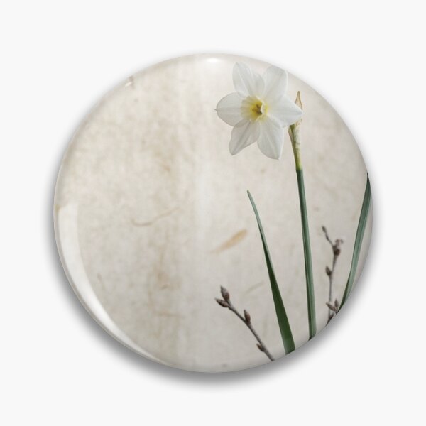 Item preview, Narcissus in Winter | Japanese Wabi-Sabi Art | Zen Botanical Minimalist Print designed and sold by KUZU-NOHA.