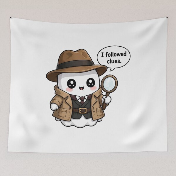 Item preview, Mystery Ghost Sleuth designed and sold by Icareis-Studios.