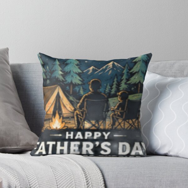Item preview, Happy Father's Day Adventure Buddies Camping Art designed and sold by GUINewAlex.