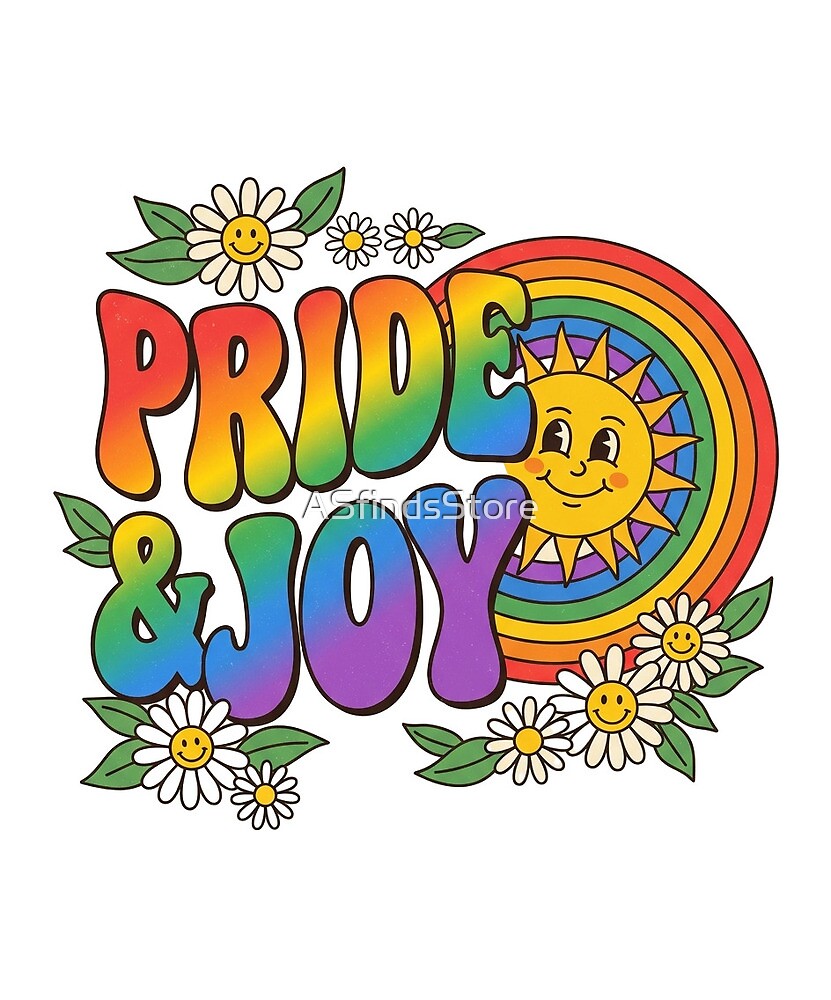 Pride & Joy Groovy die-cut sticker