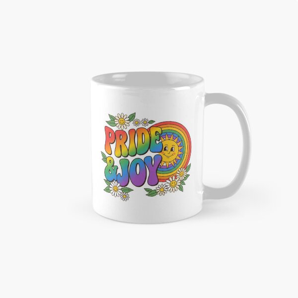 Item preview,  Pride And Joy Retro Groovy Rainbow Sun Daisy LGBTQ Pride Month Design designed and sold by ASfindsStore.