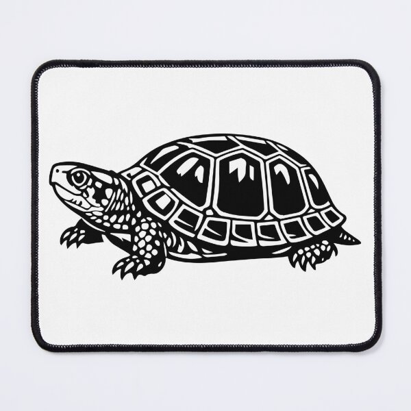 Item preview, Simple Retro Box Turtle with Classic Field‑Guide Vibes designed and sold by Analog Aura .