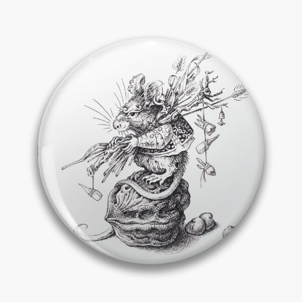 Item preview, The Little Good Mouse Fairy Tale Art Print designed and sold by DrolmaRinArt.