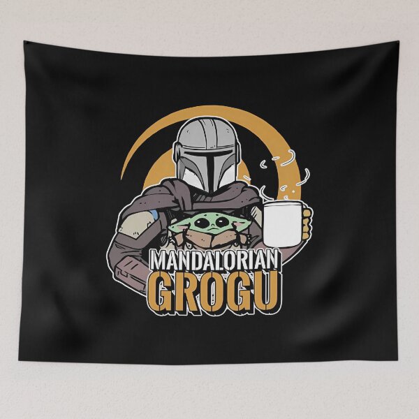 Item preview, Mando & Grogu  designed and sold by Zicaffe.