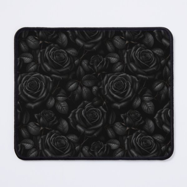 Item preview, Midnight Roses – Black Gothic Floral Pattern designed and sold by ITSimagination.
